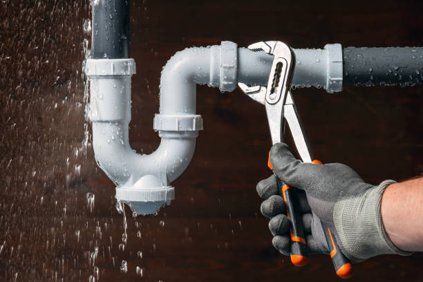 Professional Plumbing technician working in Washburn, WI